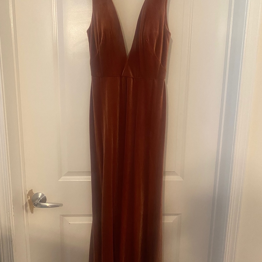 Jenny Yoo Velvet Dress